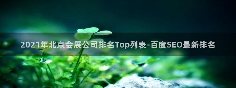 果博公司开户：2021年北京会展公司排名Top列表-百度SEO最新排名